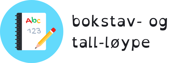norsk, bokstav, tall