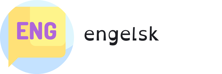 engelsk, fag